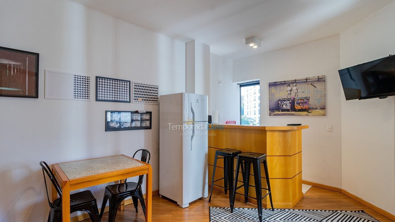 Apartamento para aluguel de temporada em São Paulo (Jardim Paulista)