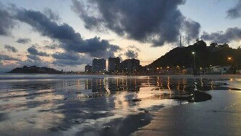 Tarde na praia dos sonhos