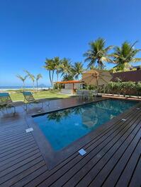 Beautiful House in Front of the Sea on Juquehy Beach - North Coast - SP