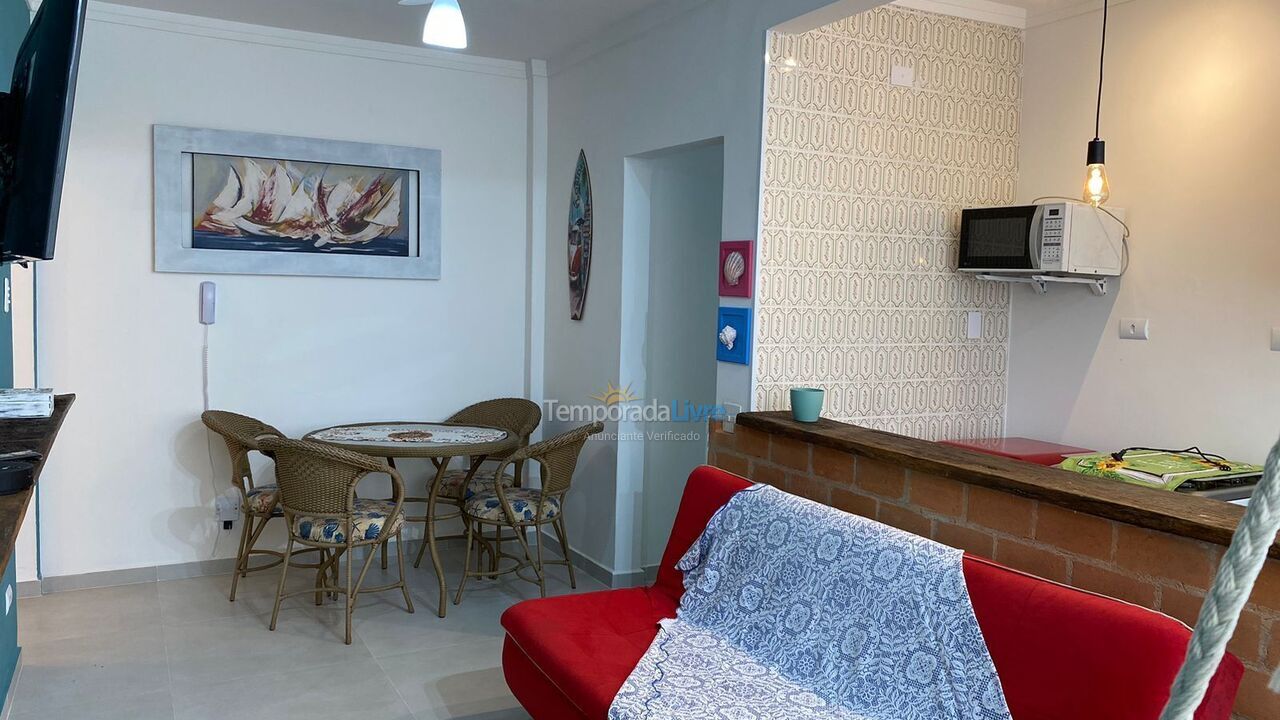 Apartment for vacation rental in Santos (Aparecida)