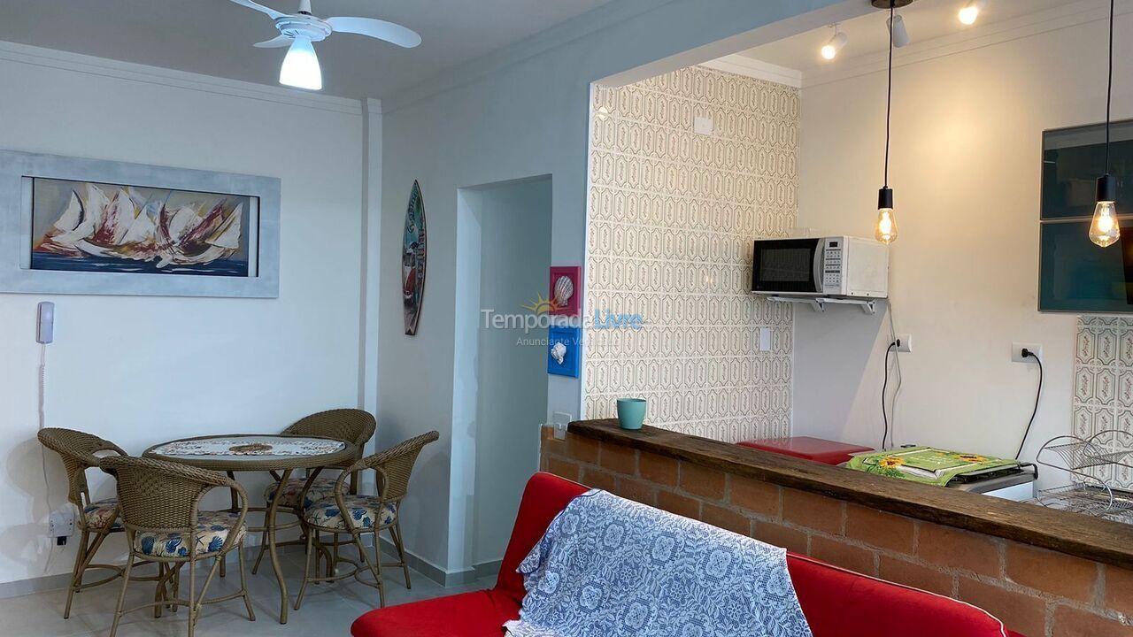 Apartment for vacation rental in Santos (Aparecida)