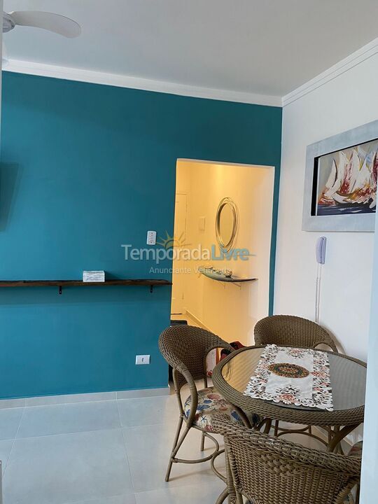 Apartment for vacation rental in Santos (Aparecida)