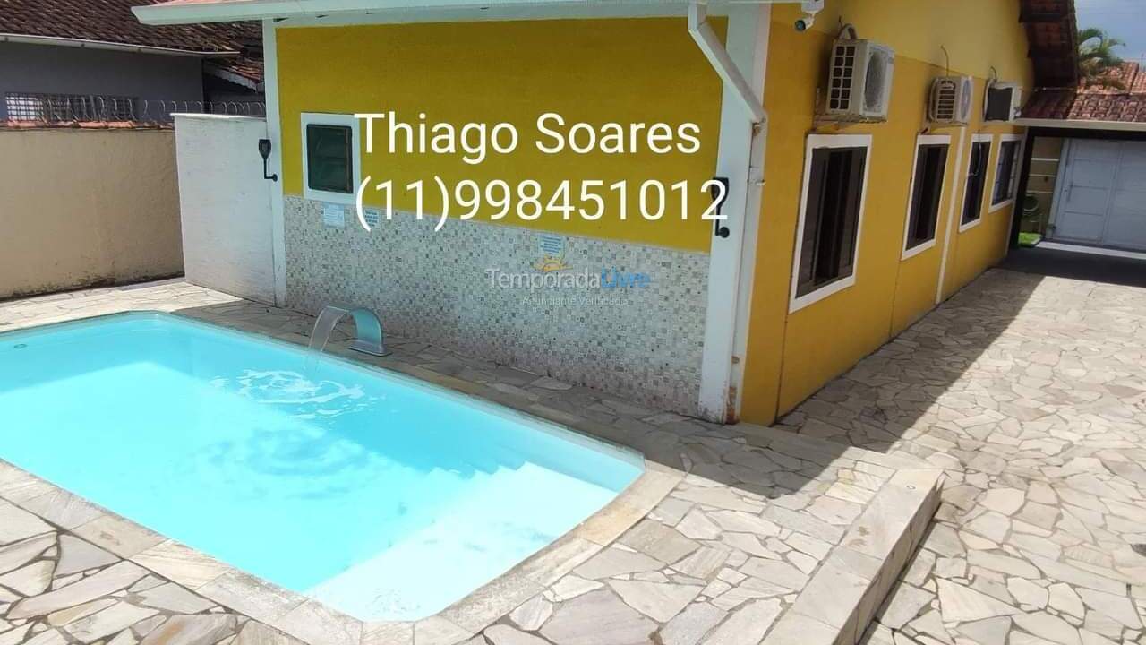 Casa para alquiler de vacaciones em Bertioga (Praia do Indaiá)