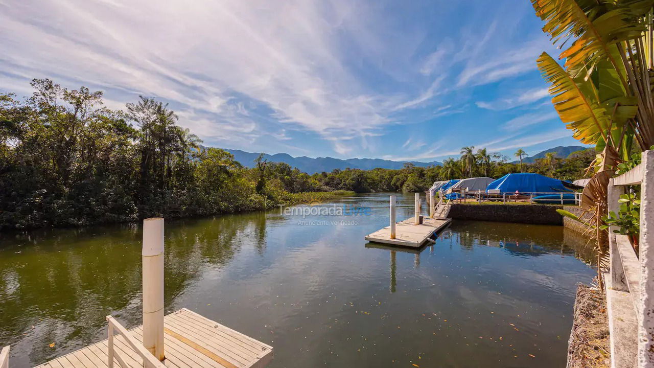 Casa para alquiler de vacaciones em São Sebastião (Barra do Una)