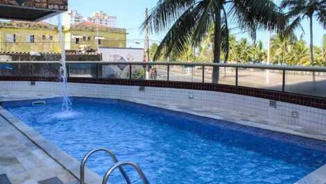 Apartamento vista para o mar/com piscina - Vila Mirim