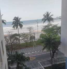 Apartment-front sea-Guarujá-Pitangueiras-