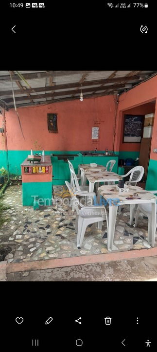 Casa para alquiler de vacaciones em Belém (Chapéu Virado)