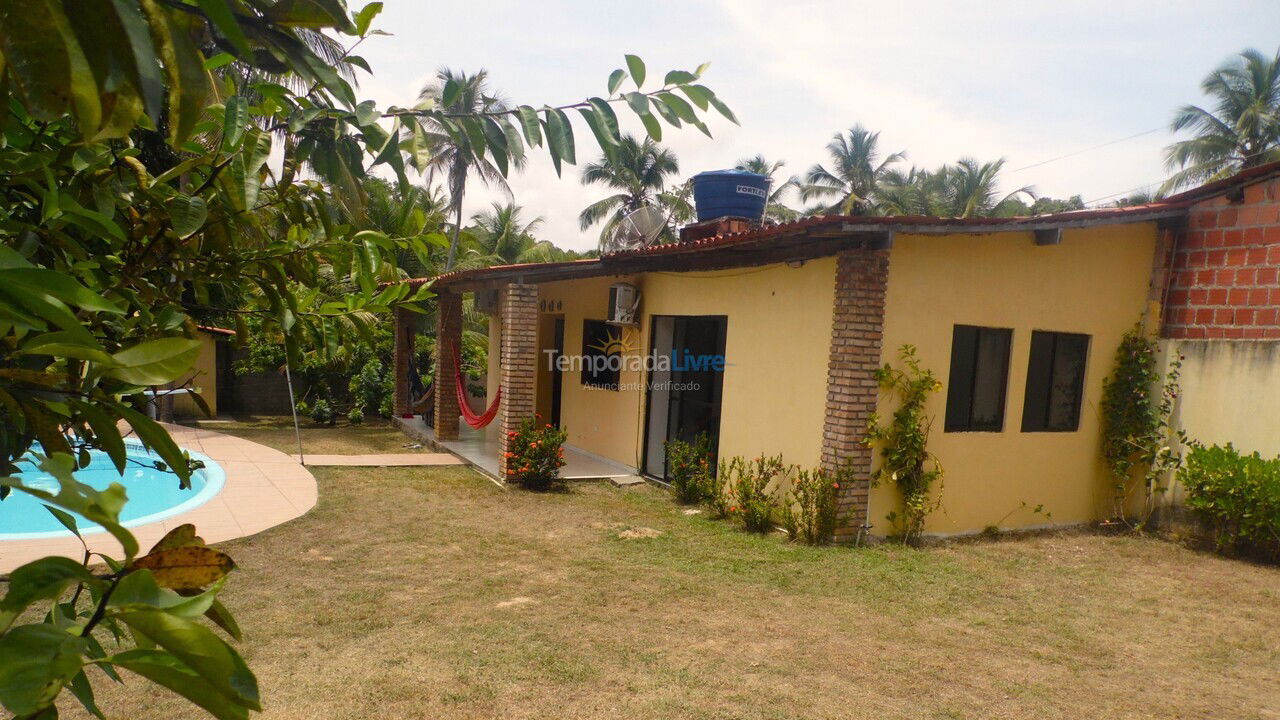 Casa para aluguel de temporada em Japaratinga (Praia de Bitingui)