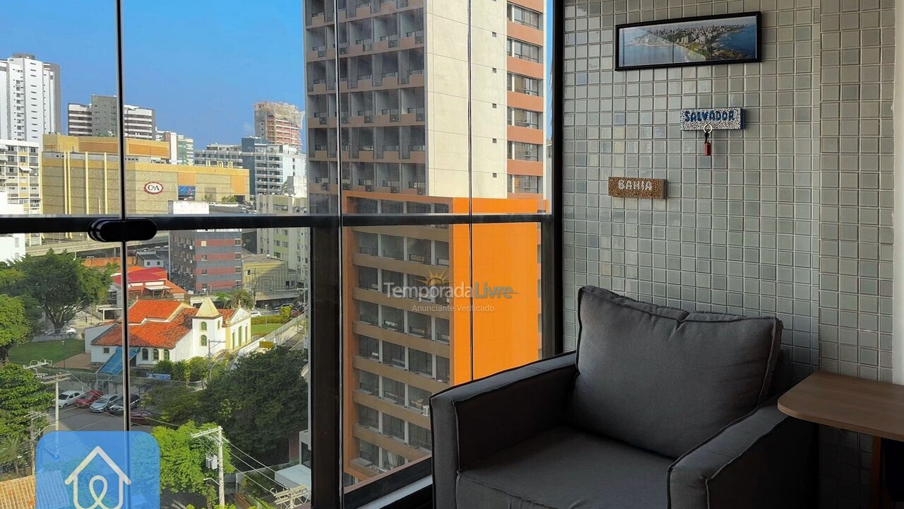 Apartamento para aluguel de temporada em Salvador (Barra)