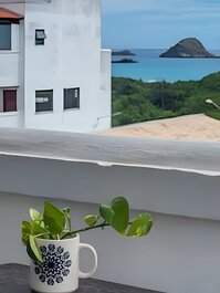 Beach duplex with incredible views of Praia Grande