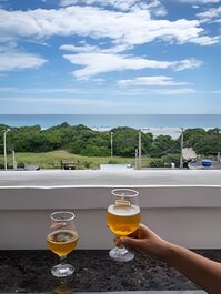 Dúplex de playa con increíbles vistas a Praia Grande