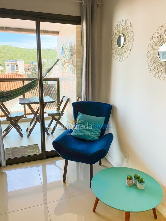 Apartamento para alquiler de vacaciones em Arraial do Cabo (Praia dos Anjos)