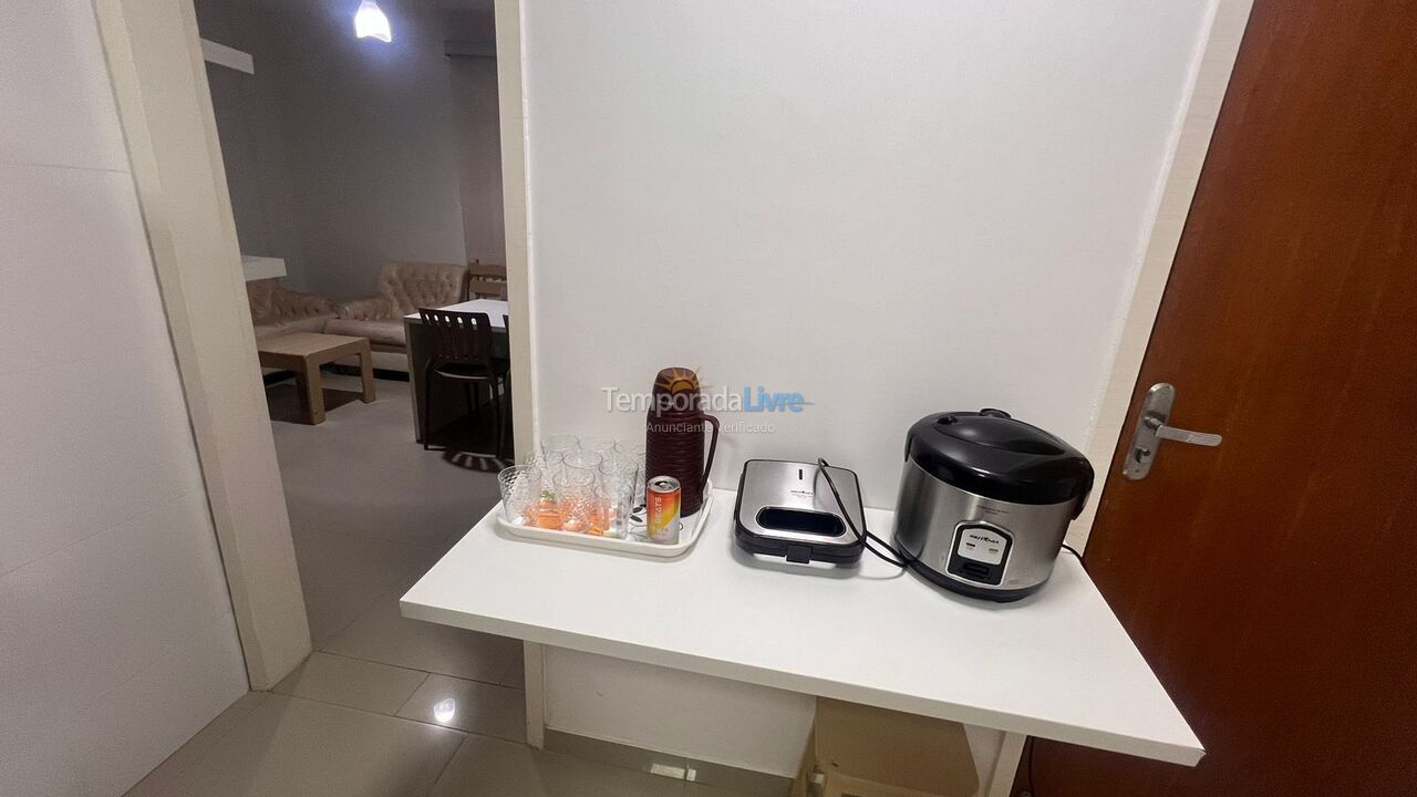 Apartment for vacation rental in Guarapari (Praia do Morro)