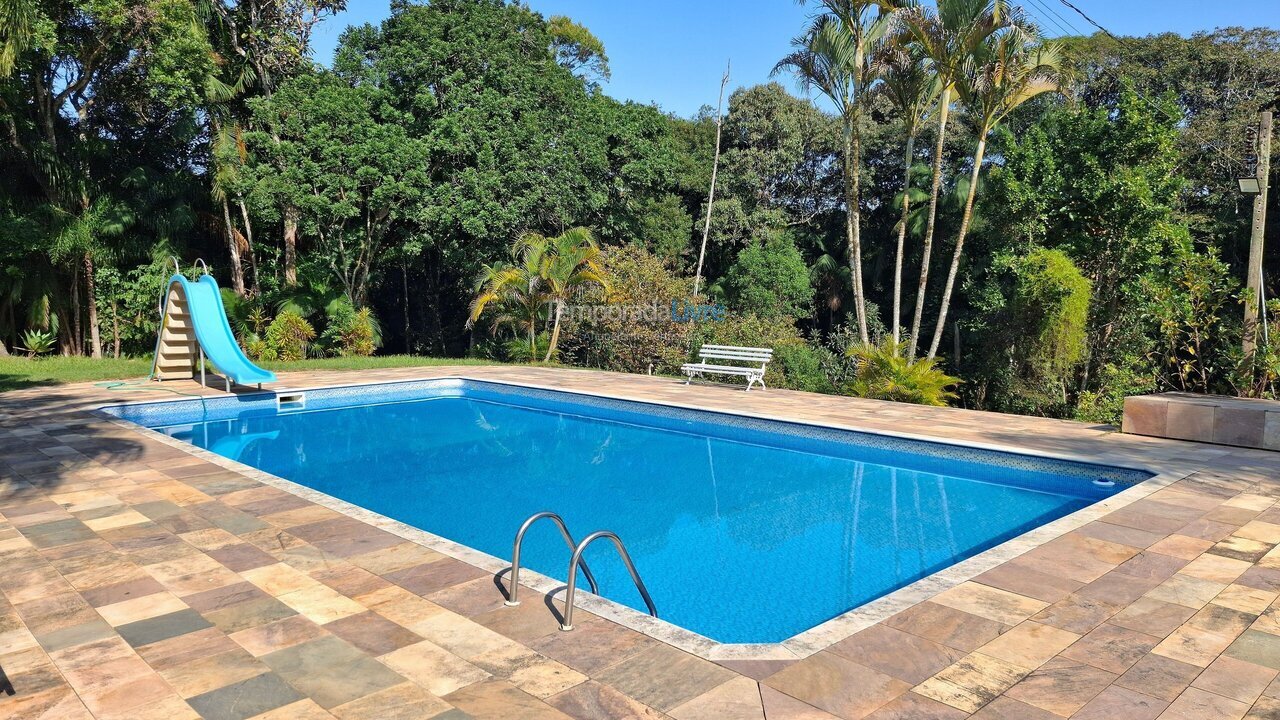 House for vacation rental in Juquitiba (Barra Mansa)