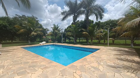 Farm with beautiful swimming pool and football field LT0047