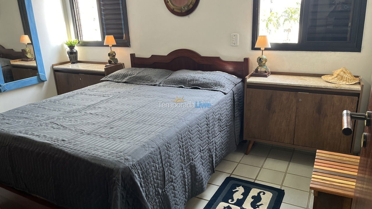 Apartamento para aluguel de temporada em Bertioga (Riviera de São Lourenço)