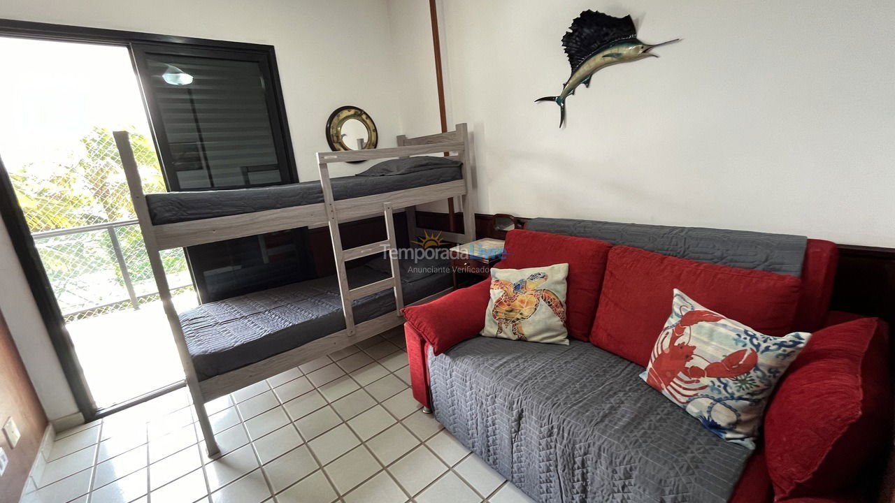 Apartment for vacation rental in Bertioga (Riviera de São Lourenço)