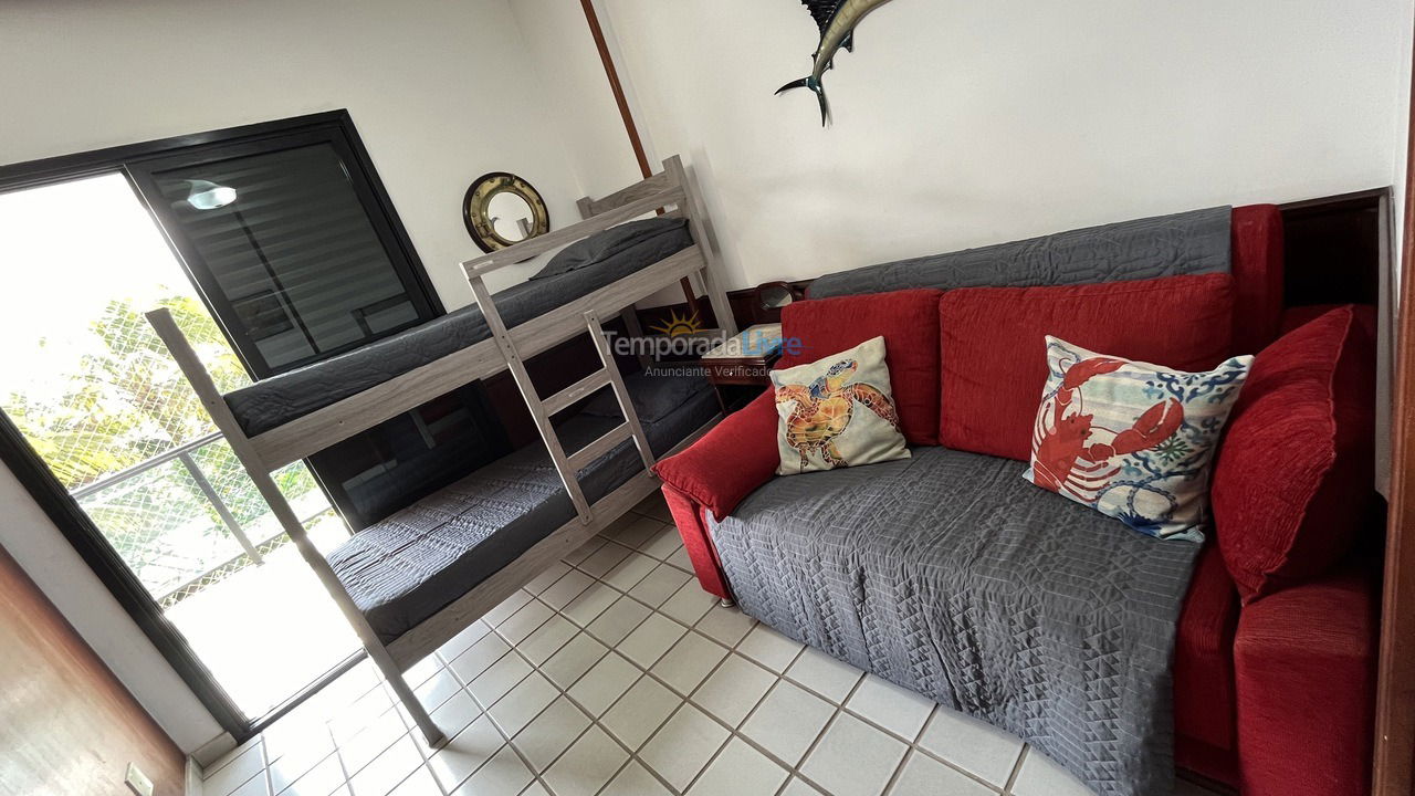 Apartment for vacation rental in Bertioga (Riviera de São Lourenço)