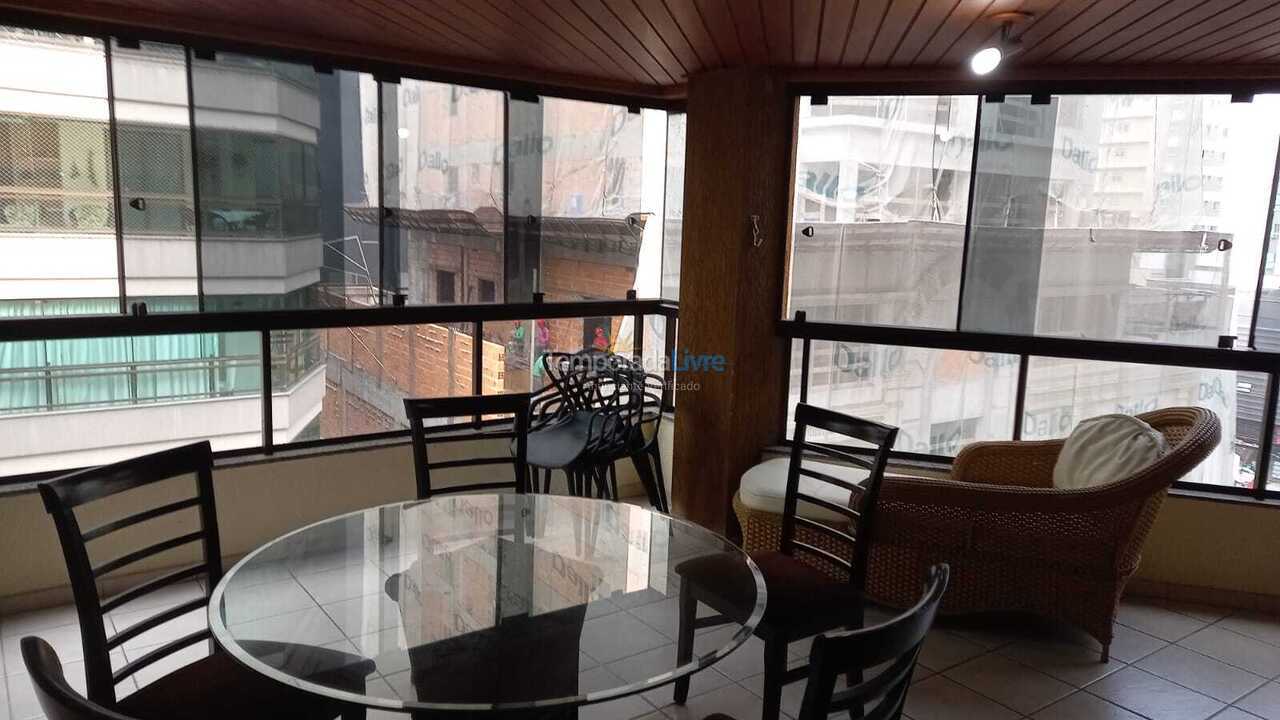 Apartamento para aluguel de temporada em Itapema (Meia Praia)