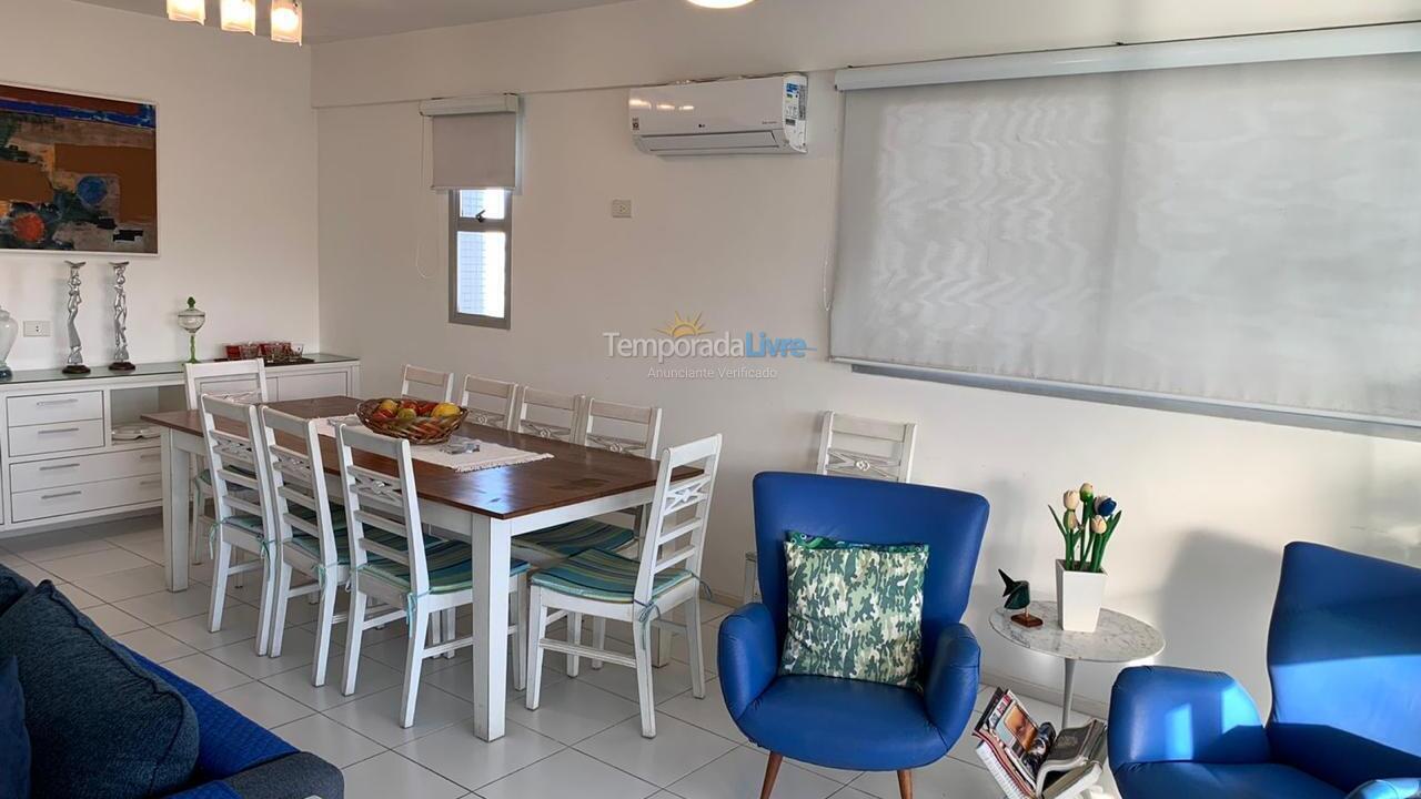 Apartamento para aluguel de temporada em Guarujá (Pitangueiras)