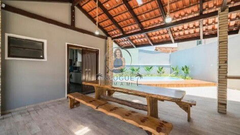 HOUSE WITH POOL AND WOOD STOVE ON BOMBAS BEACH