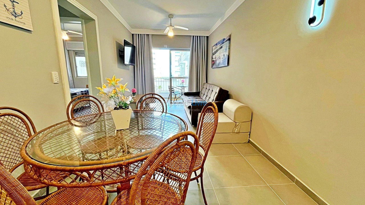 Apartment for vacation rental in Guarujá (Pitangueiras)