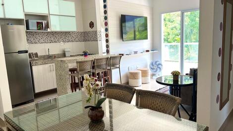 EXQUISITE APARTMENT - PRAIA GRANDE - UBATUBA - SUITE - 02 BEDROOMS - HEATED POOL