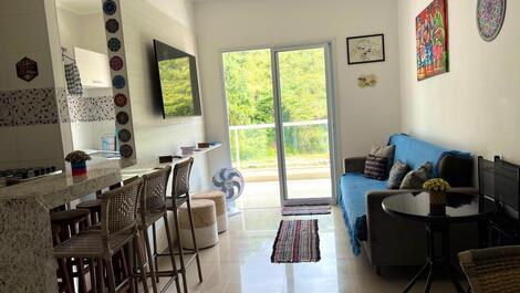 EXQUISITE APARTMENT - PRAIA GRANDE - UBATUBA - SUITE - 02 BEDROOMS - HEATED POOL