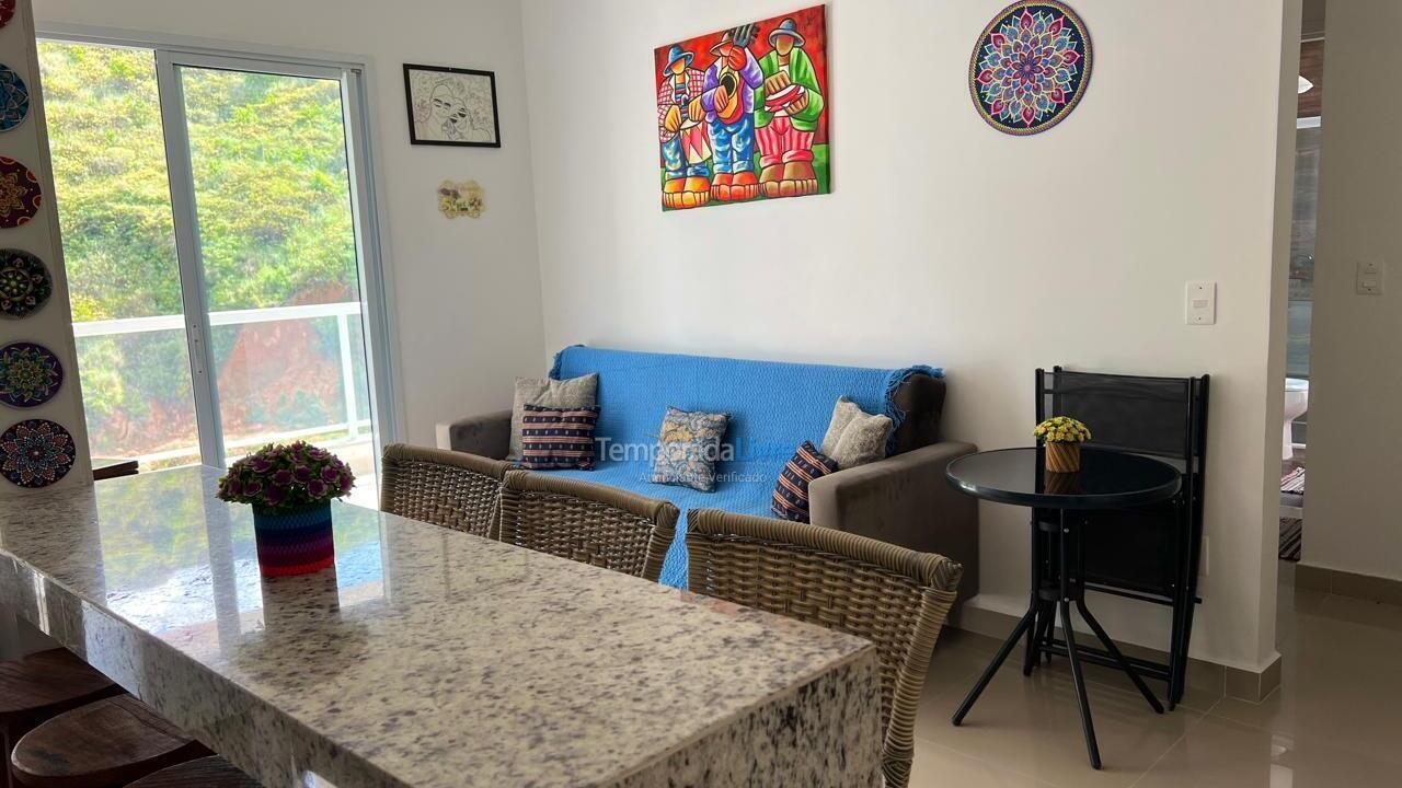 Apartment for vacation rental in Ubatuba (Praia Grande)