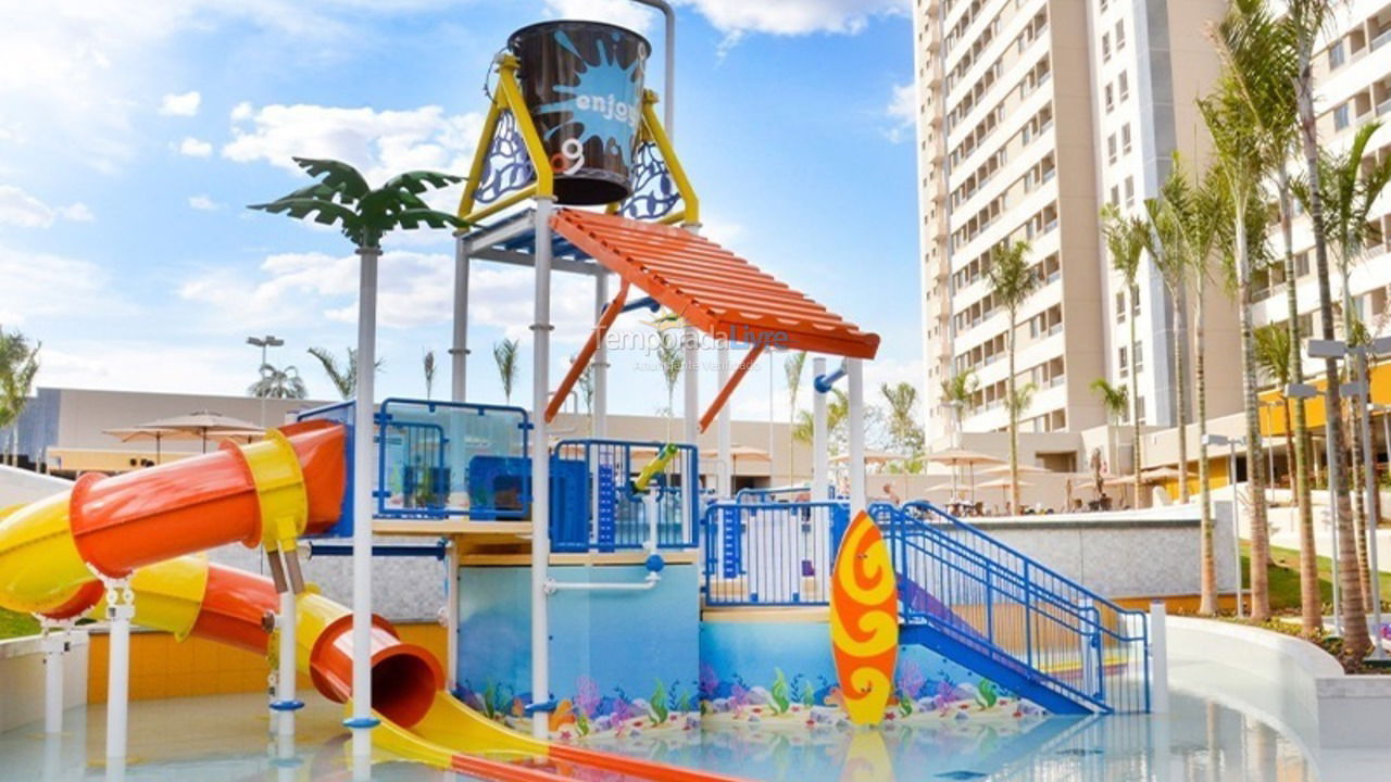 Apartamento para aluguel de temporada em Olímpia (Enjoy Solar das Aguas Resort)