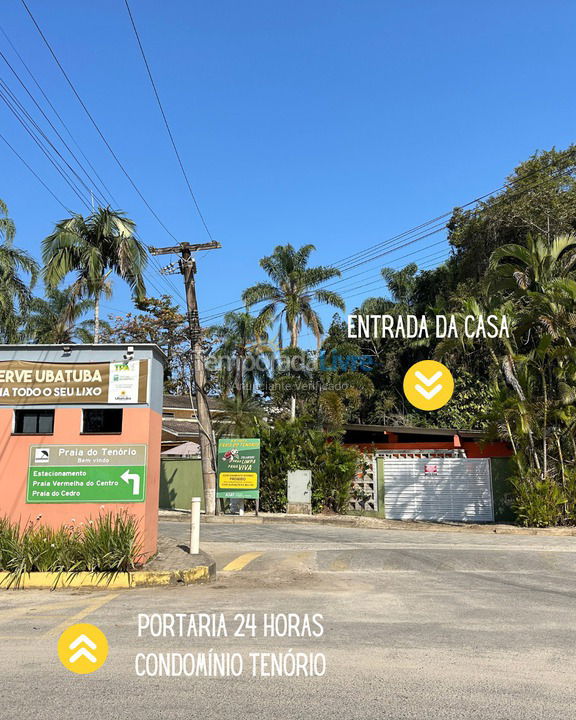 House for vacation rental in Ubatuba (Praia do Tenório)