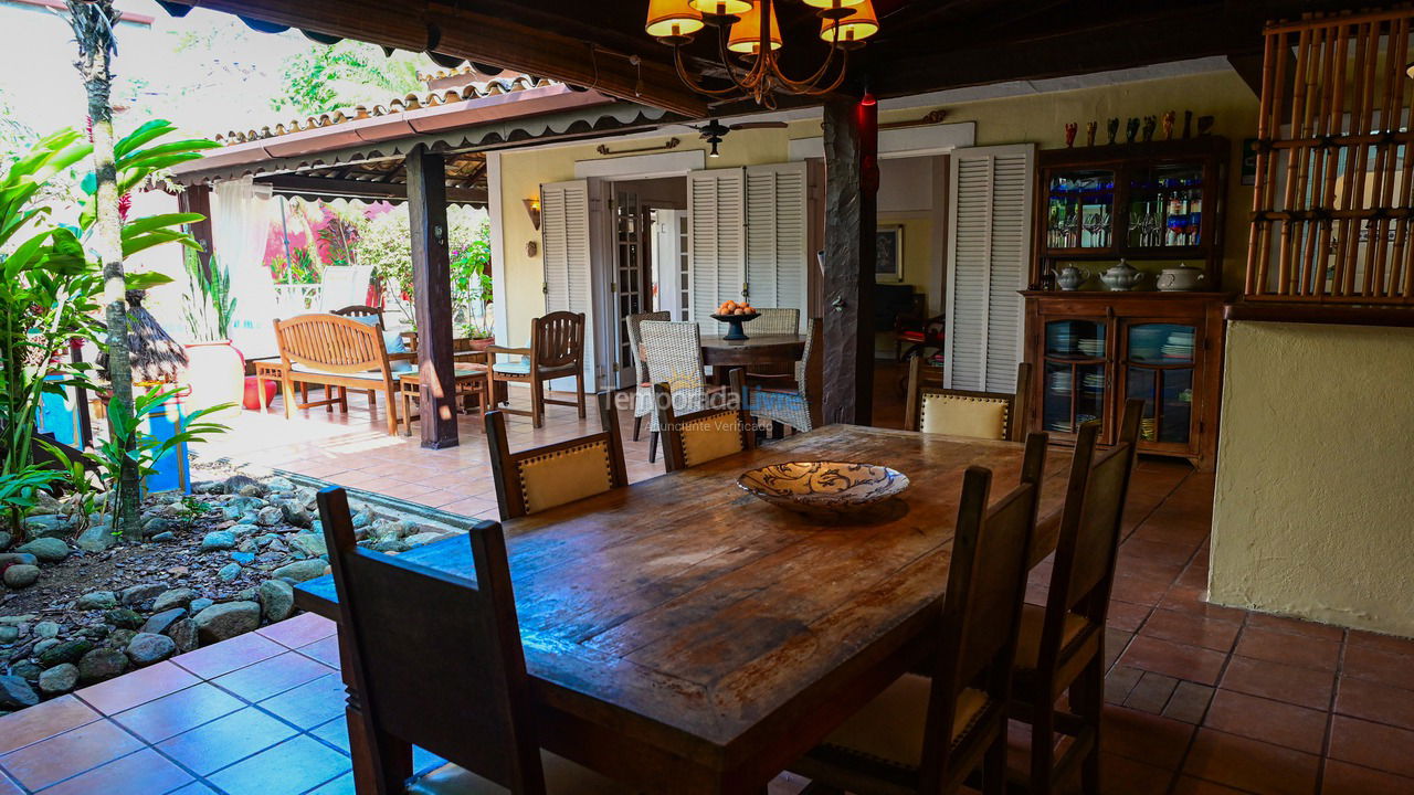 House for vacation rental in Ilhabela (Saco da Capela)