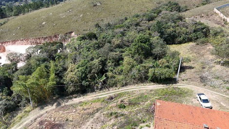 Vista aérea bosque