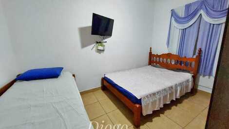 Casa 3dorm 2ban 2carr wifi 400mts tupi praia grande