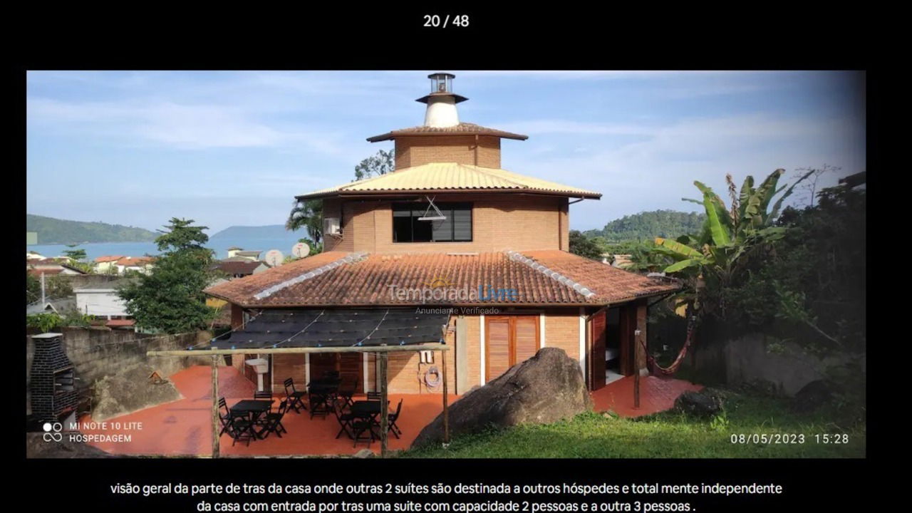 House for vacation rental in Ubatuba (Lagoinha)