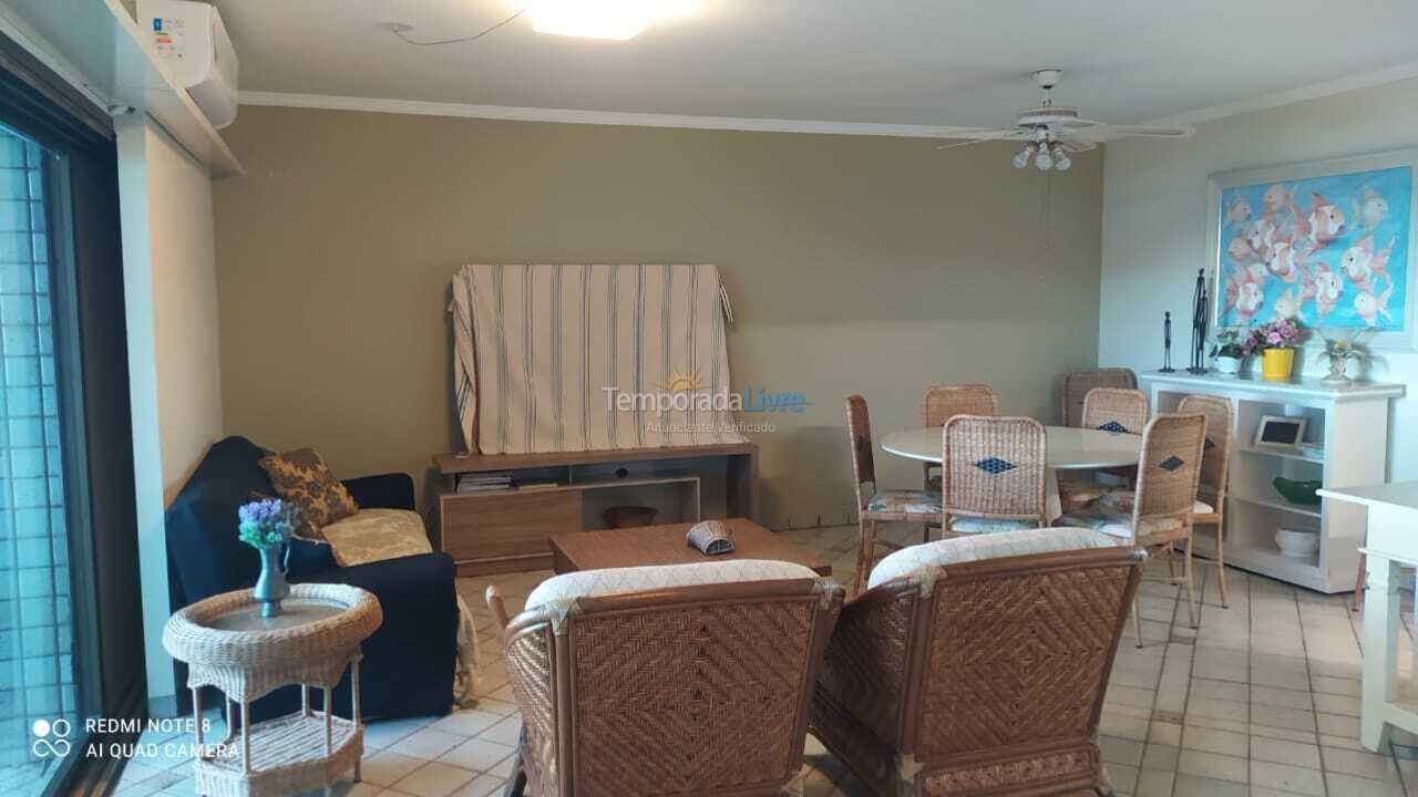 Apartamento para alquiler de vacaciones em Bertioga (Riviera de São Lourenço)