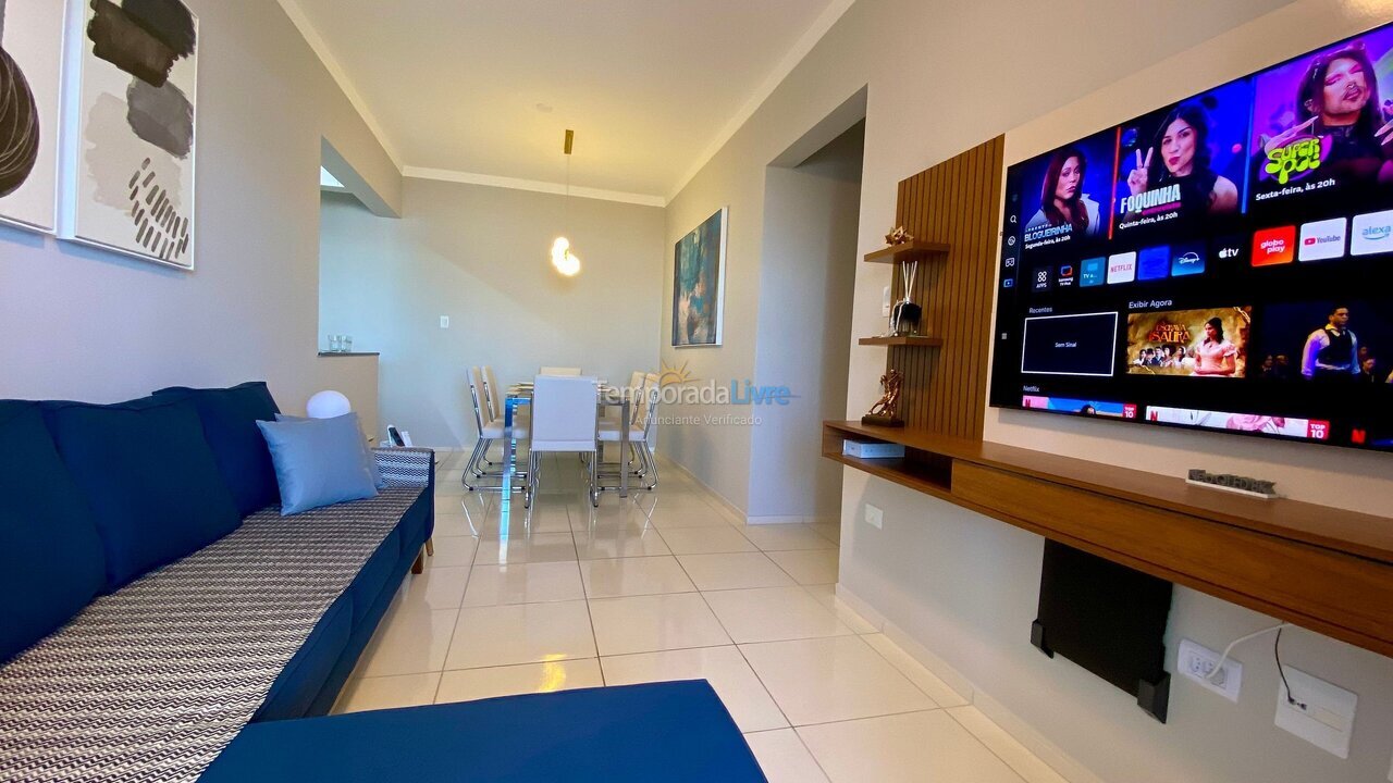 Apartment for vacation rental in Praia Grande (Praia do Caiçara)