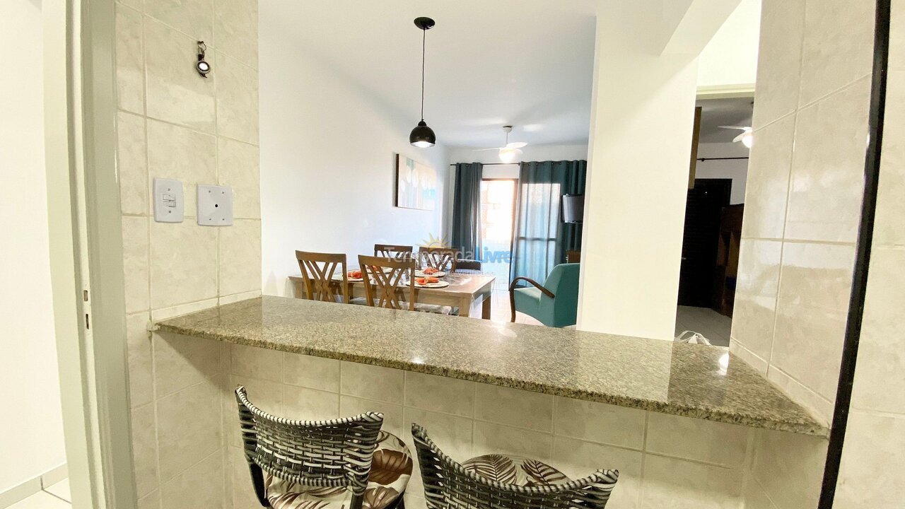 Apartment for vacation rental in Praia Grande (Vila Tupi)