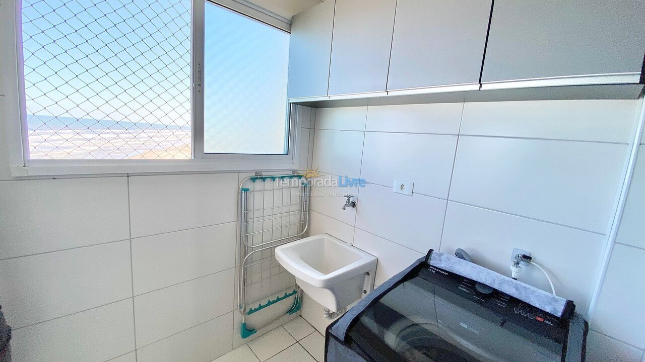 Apartamento para aluguel de temporada em Praia Grande (Praia do Caiçara)