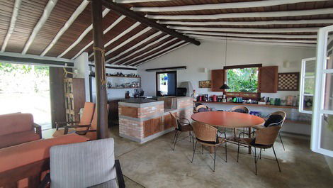 House for rent in Ubatuba - Praia da Ribeira