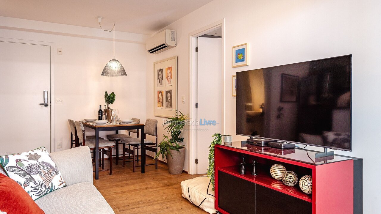 Apartamento para aluguel de temporada em São Paulo (Pinheiros)