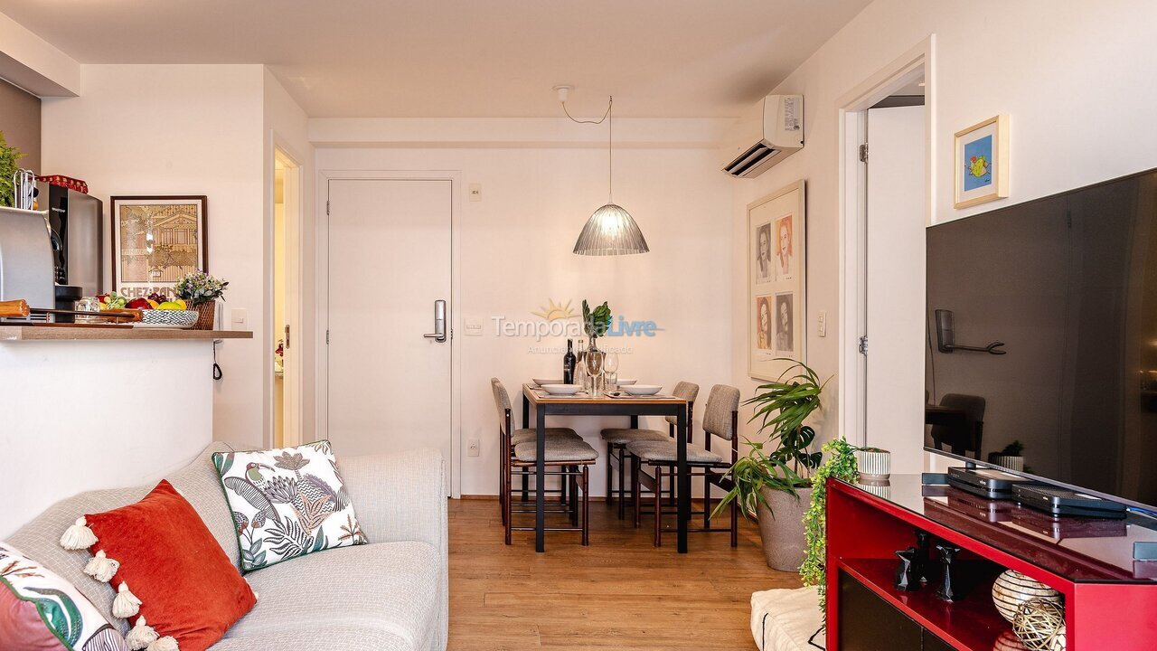 Apartamento para aluguel de temporada em São Paulo (Pinheiros)