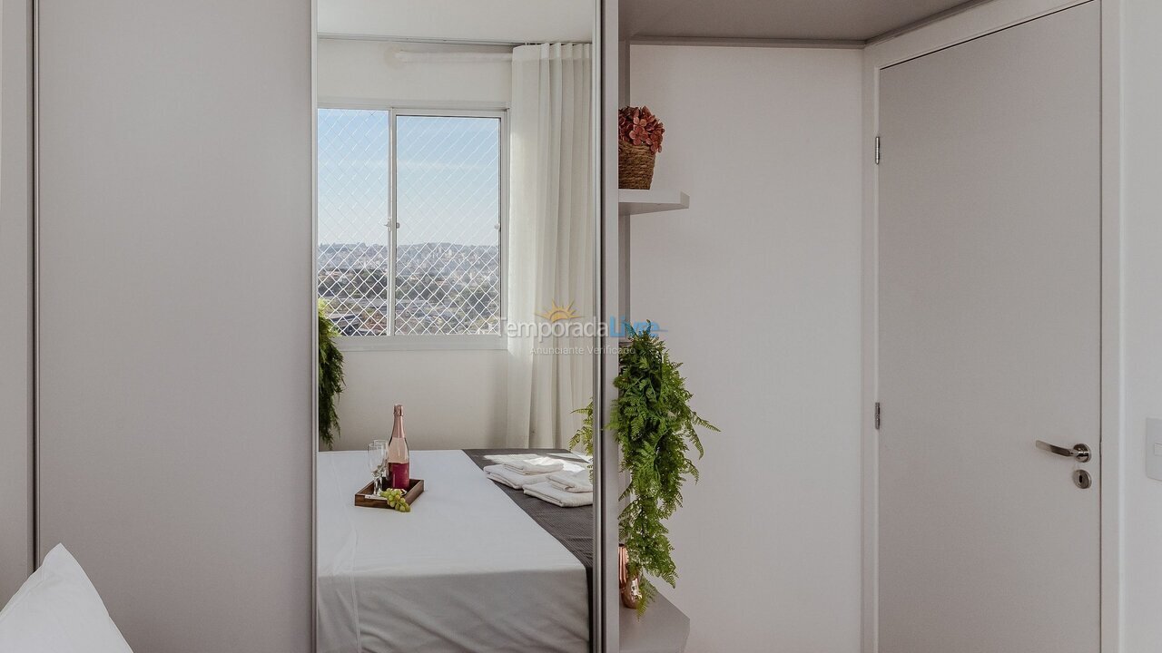 Apartamento para aluguel de temporada em Belo Horizonte (Santa Maria)