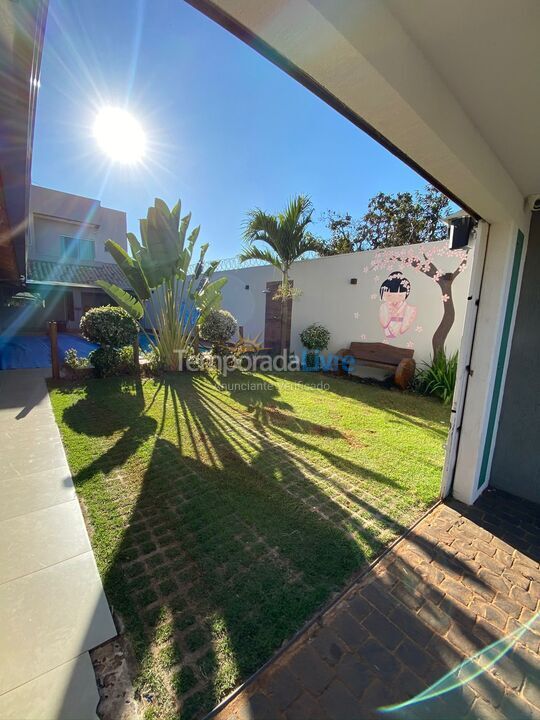 House for vacation rental in Uberlândia (Gravatas)