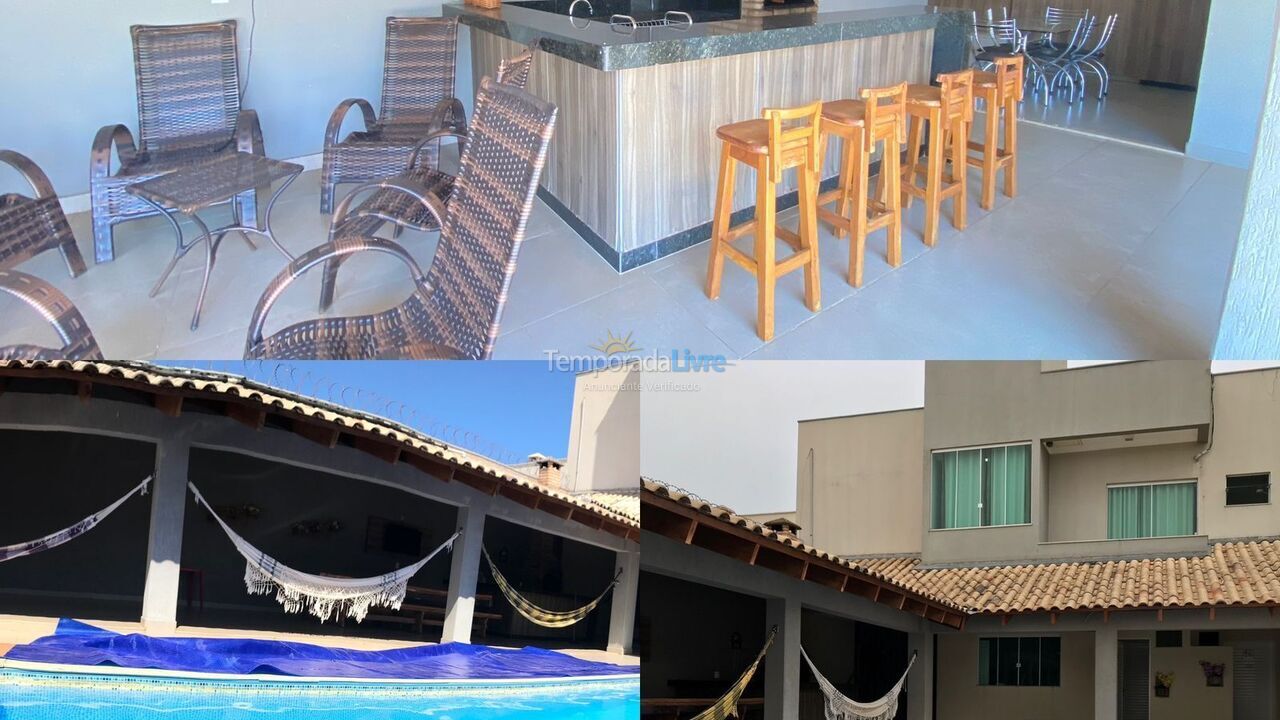 House for vacation rental in Uberlândia (Gravatas)