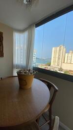 Apartamento com vista incrível para o mar