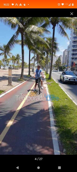 Apartamento para aluguel de temporada em Praia Grande (Praia do Caiçara)