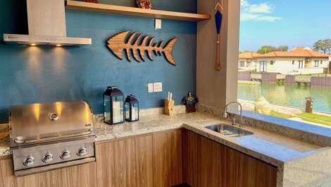 Luxobrasil #BZ69 - Casa do Canal Aretê 03 Suítes