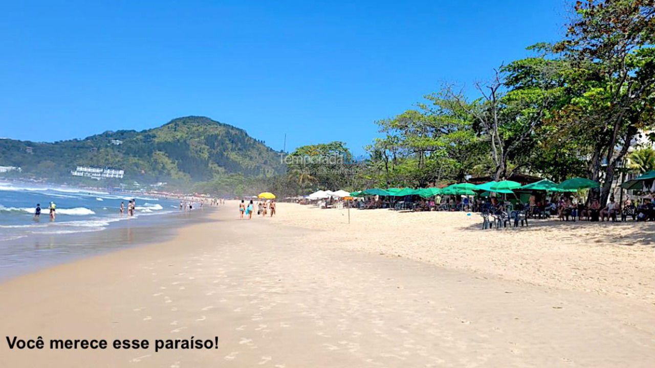 Apartamento para alquiler de vacaciones em Ubatuba (Praia das Toninhas)