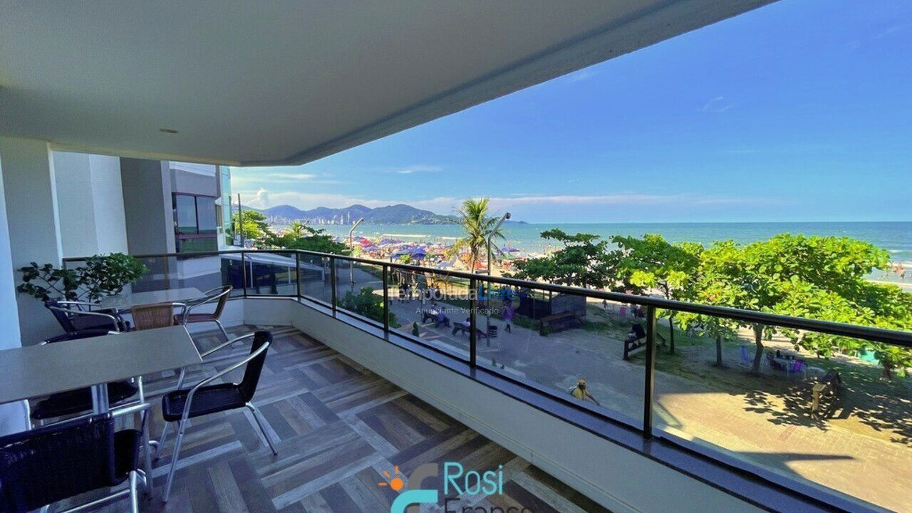 Apartamento para aluguel de temporada em Itapema (Meia Praia Frente Mar)